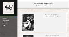 Desktop Screenshot of mosbymusicgroup.com